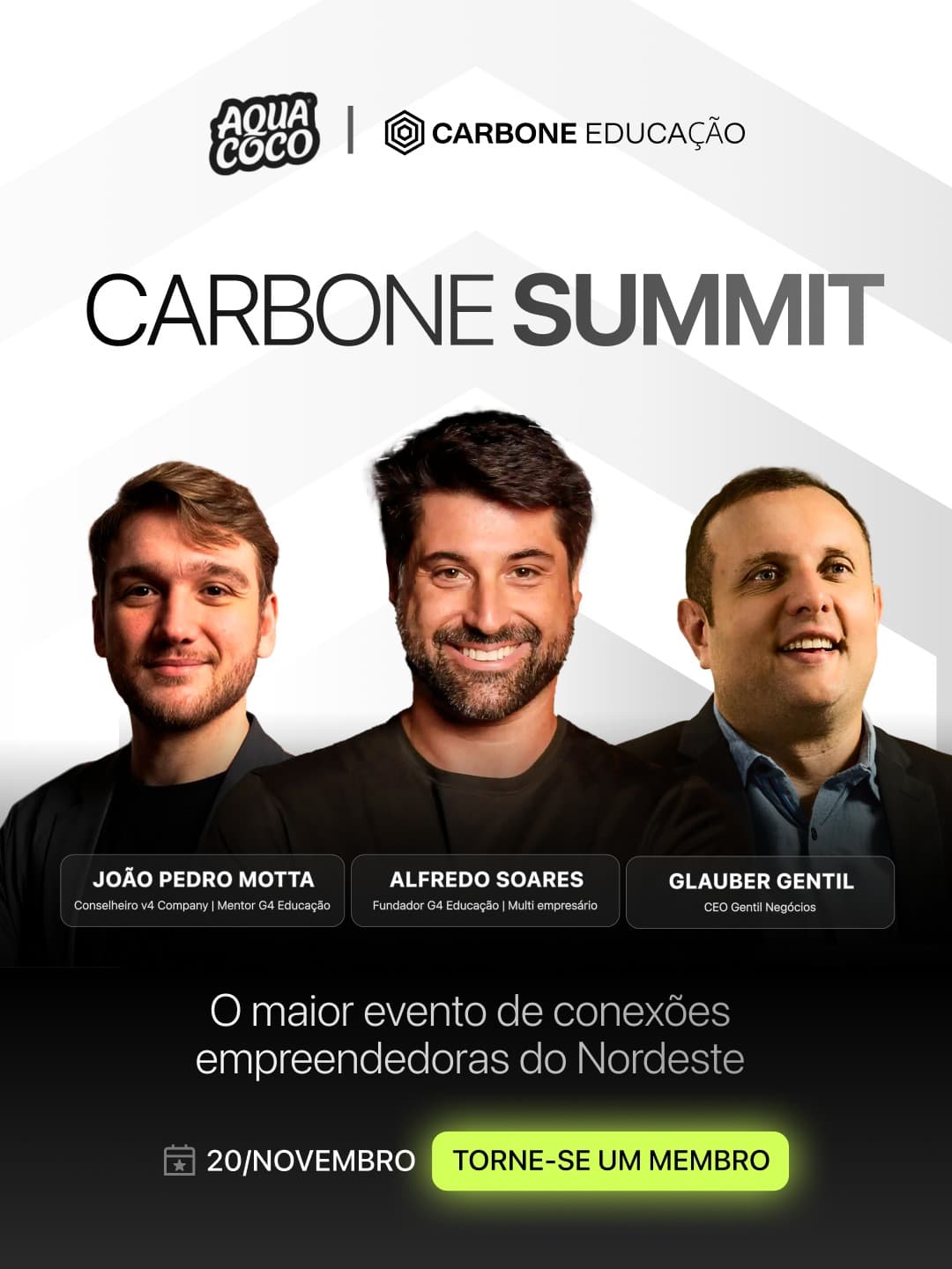 Carbone Summit reúne grandes nomes do empreendedorismo em Natal