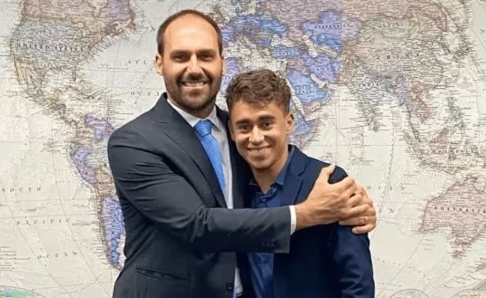 Eduardo expõe Nikolas: “Quer se livrar do Bolsonaro sem perder votos bolsonaristas”