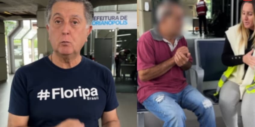 "Não vamos virar depósito de gente": prefeito de Florianópolis manda embora pessoas em situação de rua
