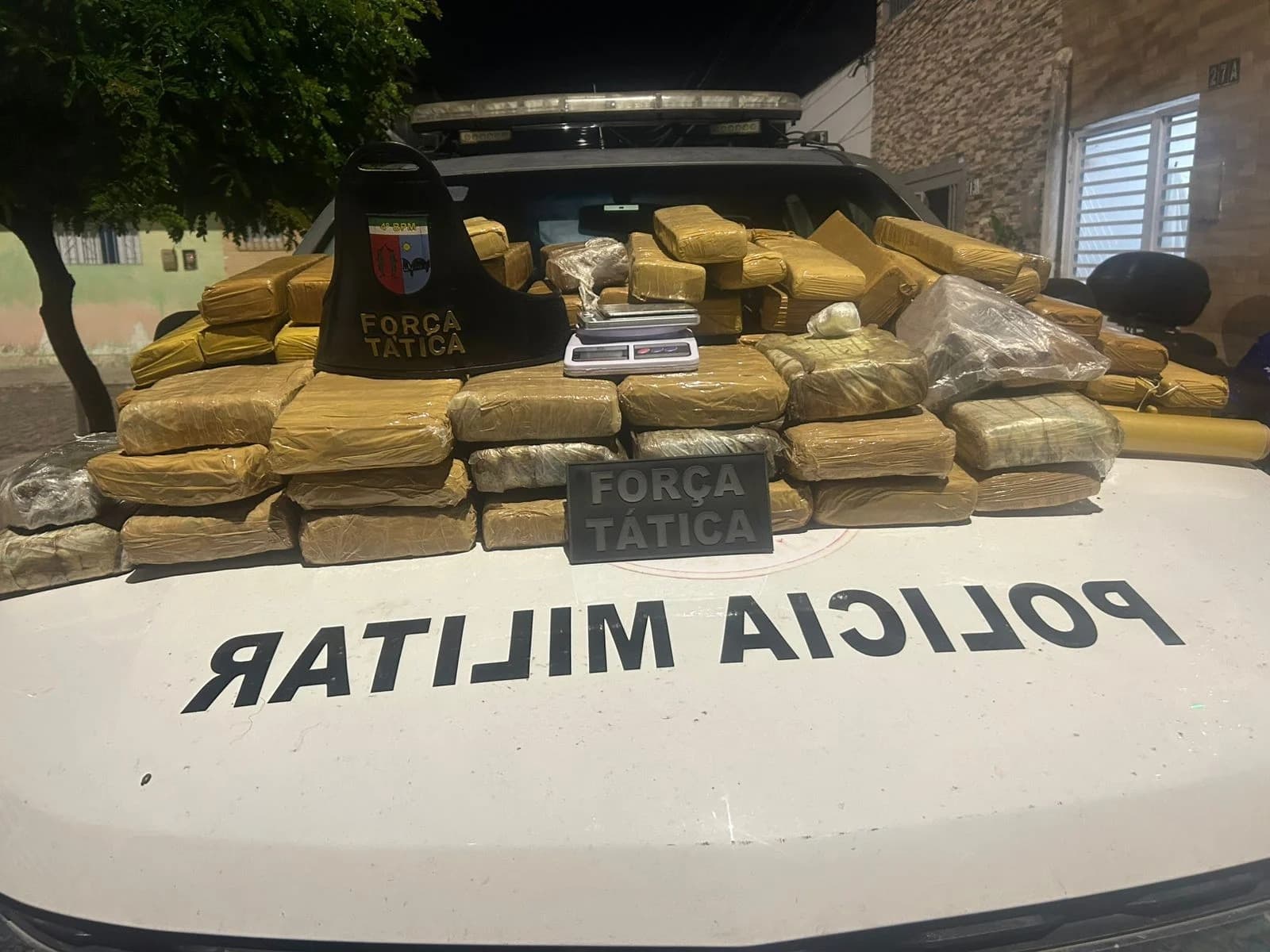 PM prende homem e apreende mais de 90 kg de drogas na zona Norte de Natal