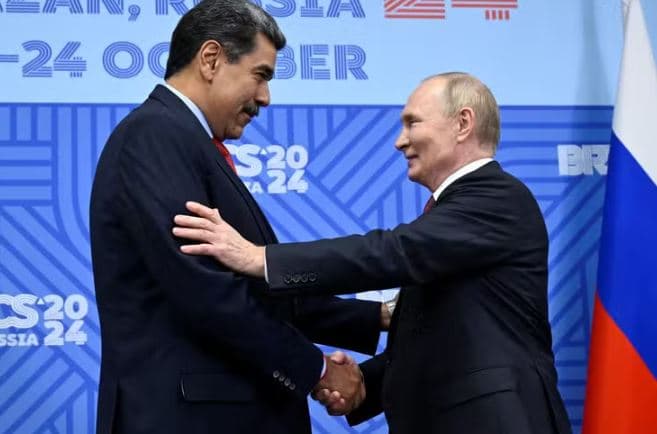 Putin conversa com Maduro e reafirma apoio da Rússia à Venezuela em meio a tensões com os EUA