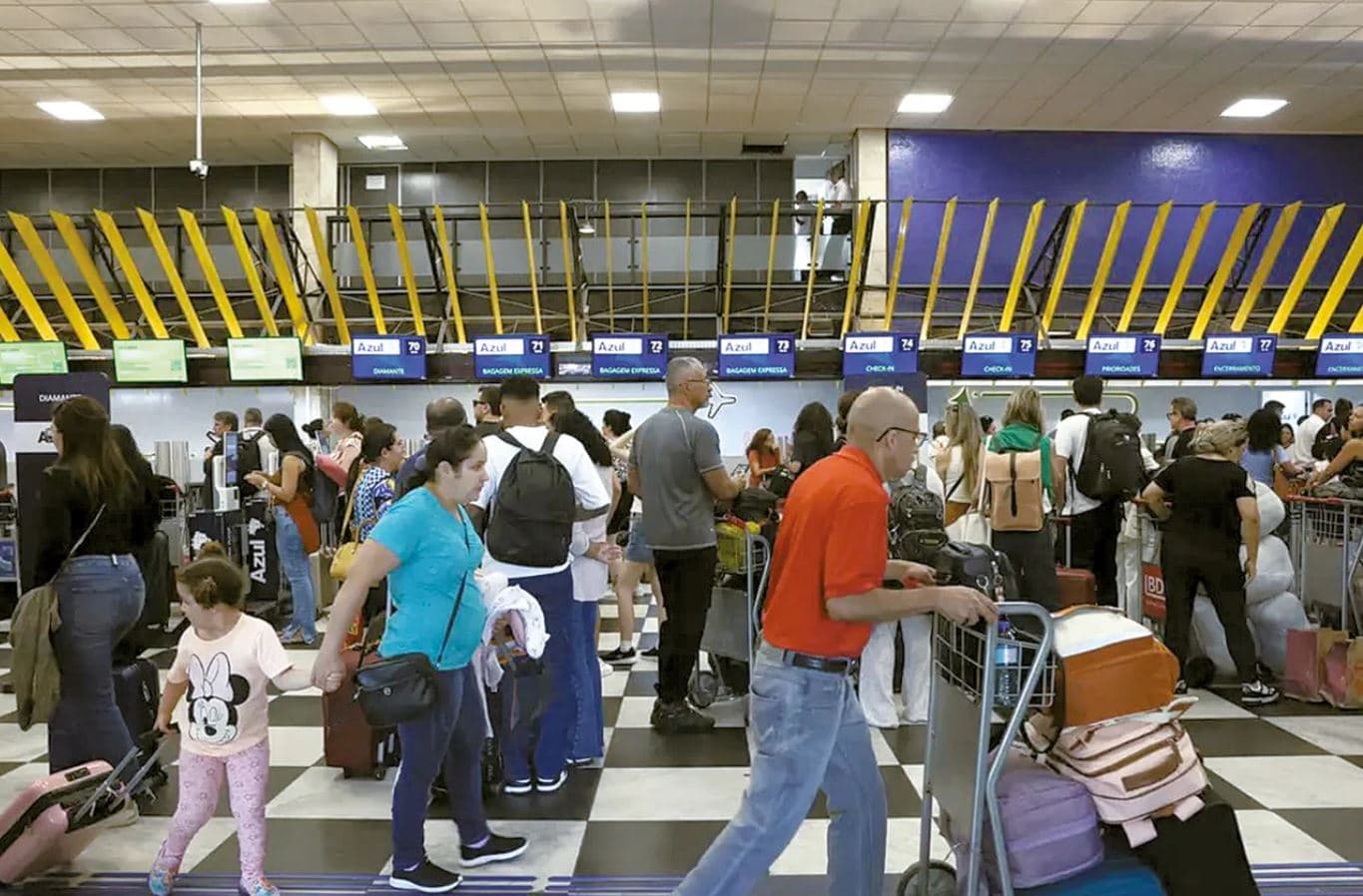 Ventos no Sudeste causam efeito dominó e afetam 36 voos em Natal