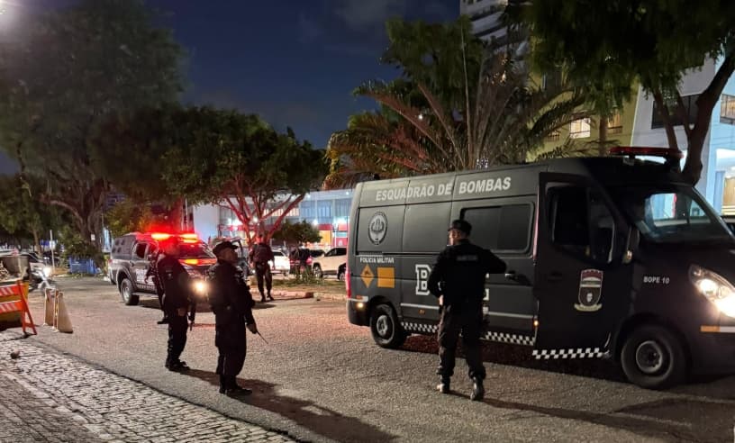 BOPE recolhe artefatos explosivos próximos ao Clube do América, no Tirol