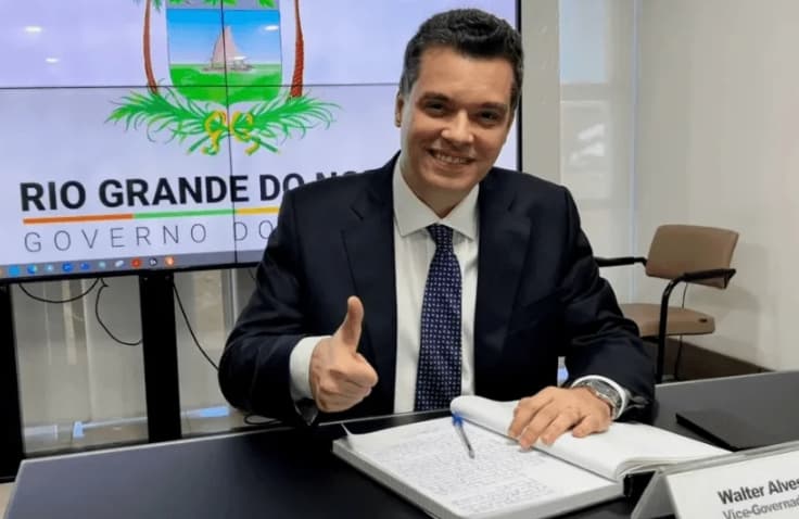 Walter Alves se reúne com presidente nacional do PT nesta terça (16); entre as pautas, está a sucessão do RN