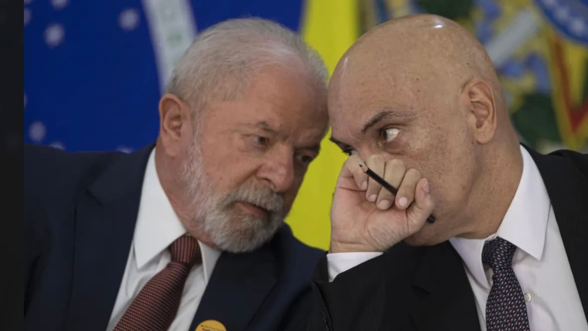 Lula se aconselha com Alexandre de Moraes sobre segurança pública
