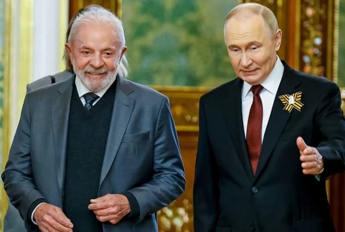 Lula alinha com Putin defesa de Maduro e bate nos EUA por “soberania” da Venezuela