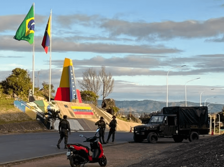 Fronteira entre Brasil e Venezuela é fechada do lado venezuelano