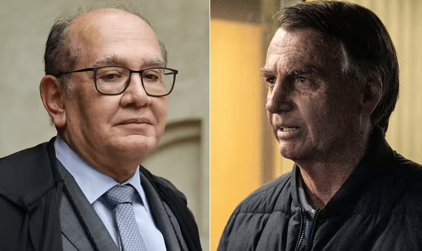 Gilmar Mendes nega pedido de prisão domiciliar para Bolsonaro