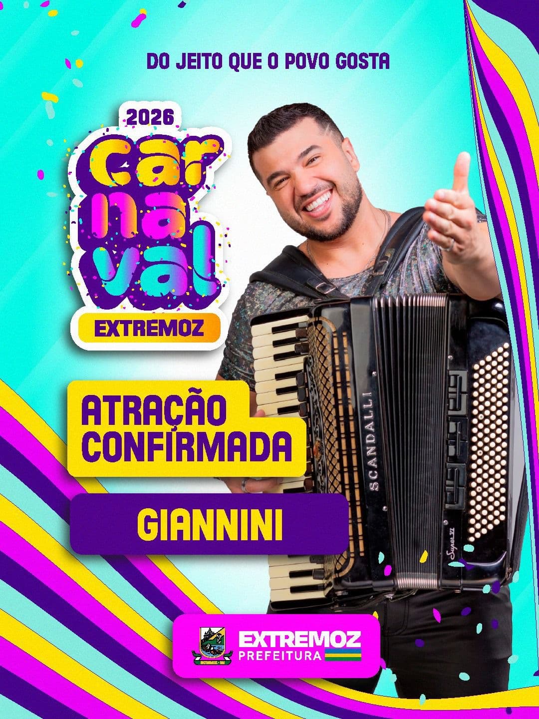 Extremoz prepara Carnaval gigante nos polos Pitangui, Barra do Rio e Genipabu