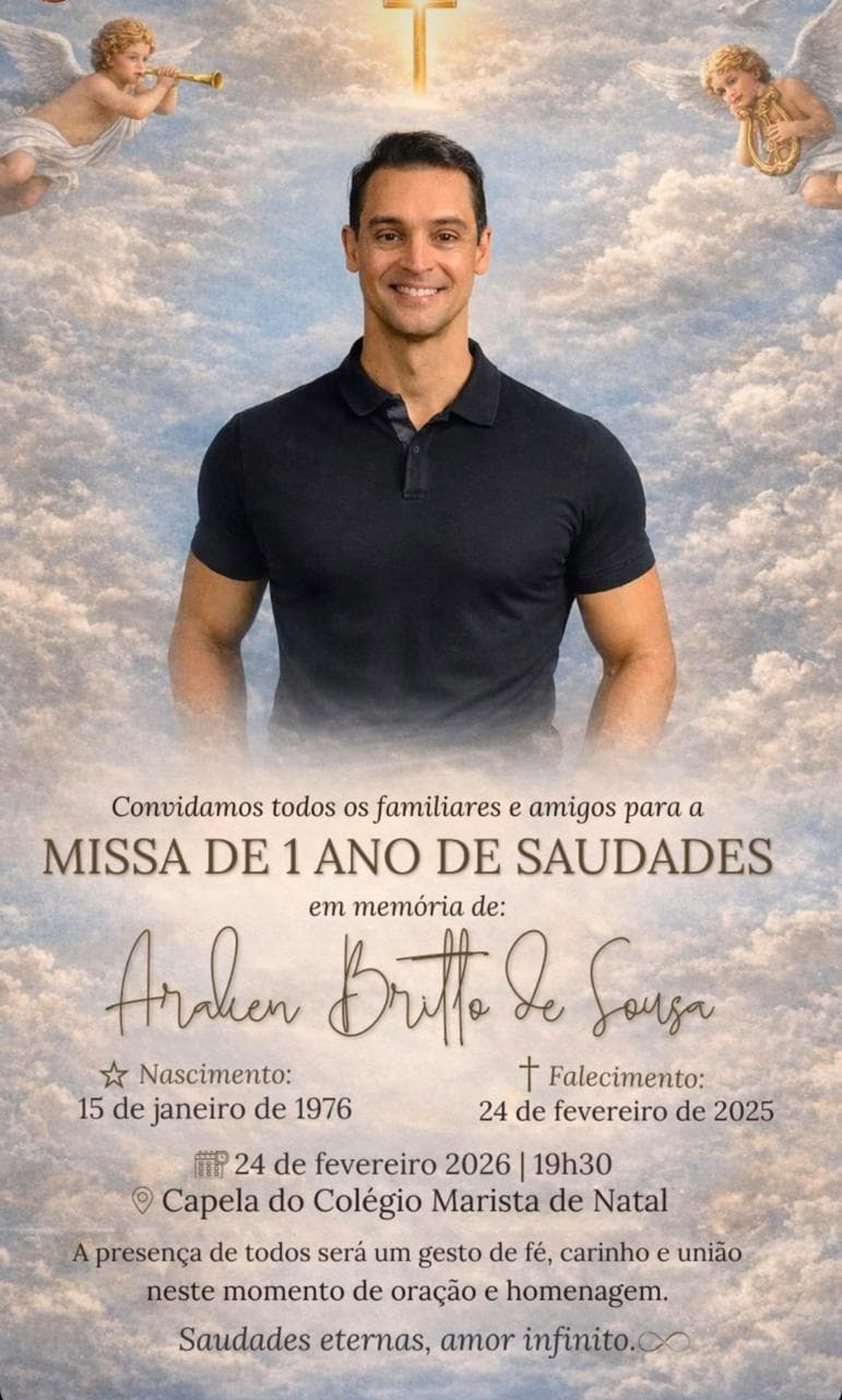 Missa lembra um ano da morte de Dr. Araken Brito e reacende críticas à falta de ação em trecho onde ocorreu acidente que vitimou o ciclista