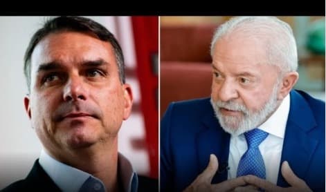 PARANÁ PESQUISAS: Flávio Bolsonaro sobe e chega a 44,4%; Lula cai a 43,8% no 2° turno