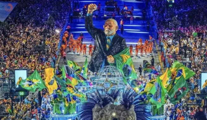 A CONSERVA DA ESQUERDA AZEDOU: Após exaltar Lula, escola amarga rebaixamento no Carnaval do Rio