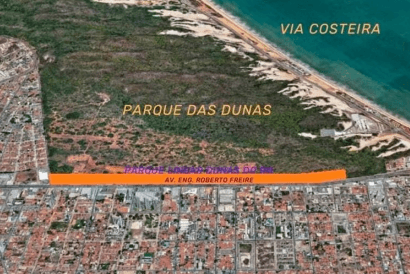 Parque Linear pode sair do papel após revisão de zoneamento ambiental do Parque das Dunas proposto pela Prefeitura do Natal