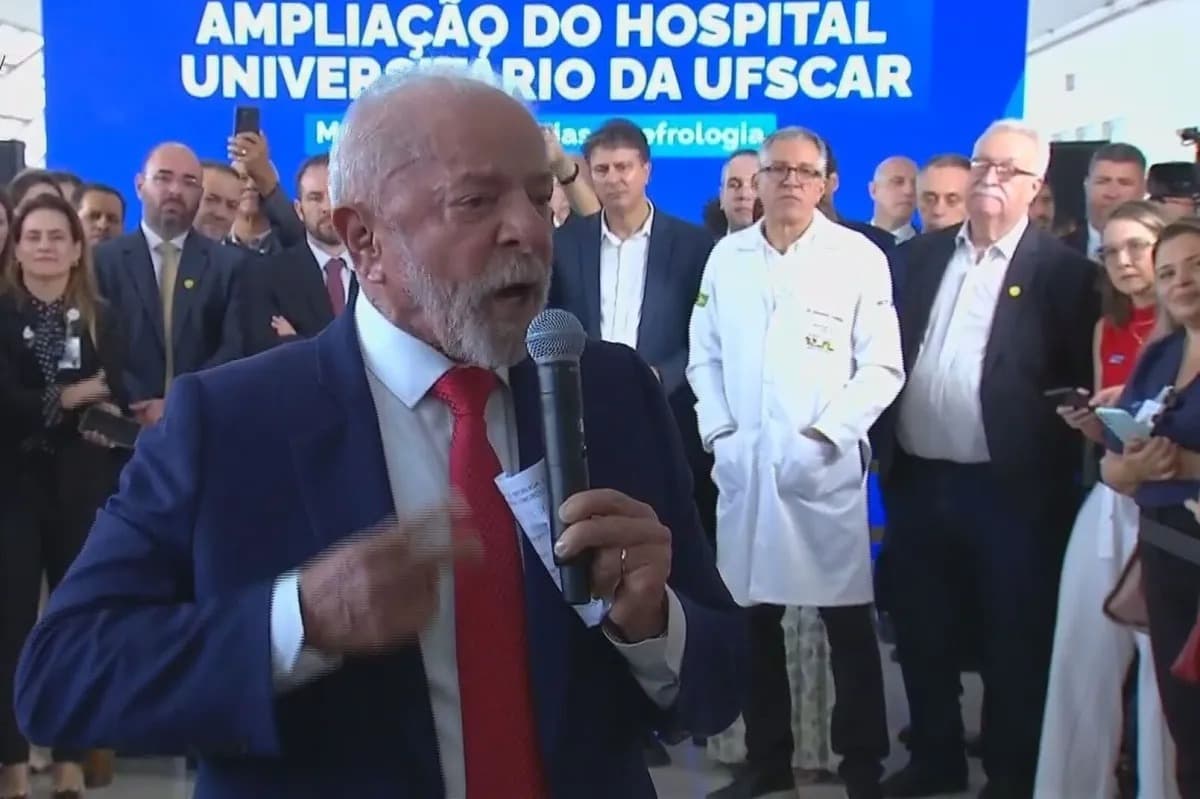 Lula atribui precariedade em hospitais federais do Rio à família Bolsonaro