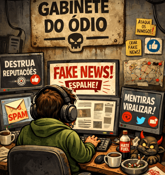 “GABINETE DO ÓDIO?”: Campanha nem começou, mas veículos ligados à estrutura de Allyson Bezerra já mostraram a que vieram