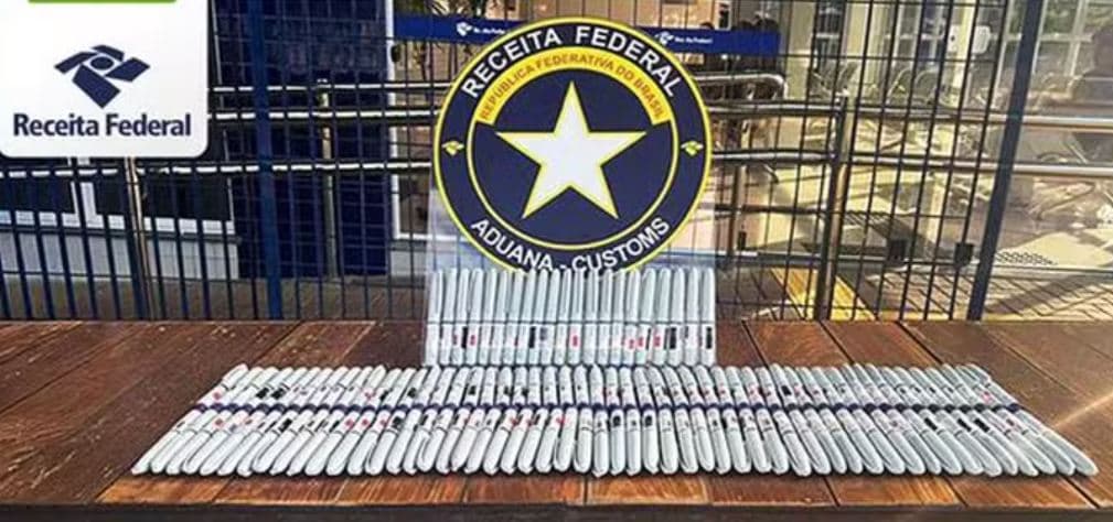 Apreensões de canetas emagrecedores disparam e crescem mais de 10 vezes em um ano