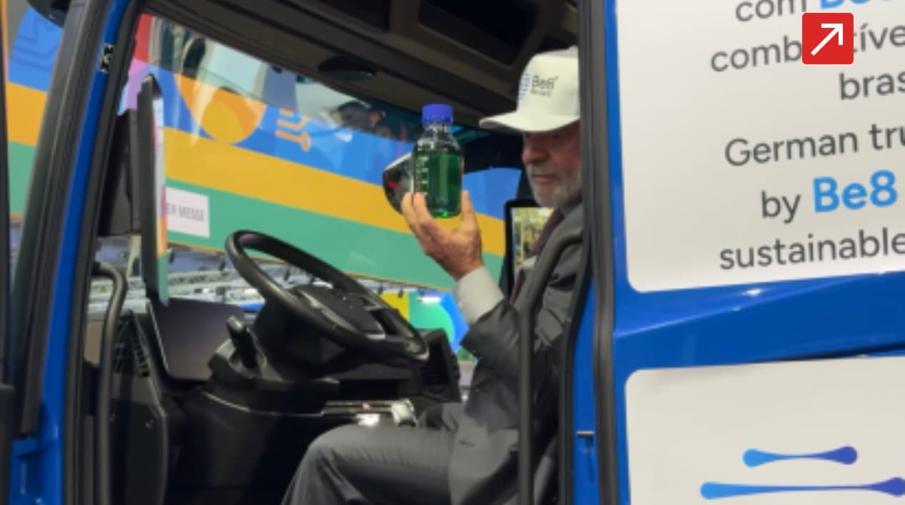 Lula defende transição energética em feira na Alemanha