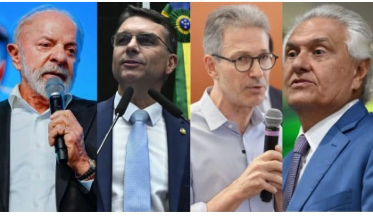 NEXUS: No 2º turno, Lula tem empate técnico com Flávio, Zema e Caiado