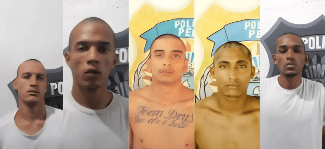 Duas semanas após fuga, cinco presos que escaparam da Penitenciária Estadual de Alcaçuz seguem foragidos