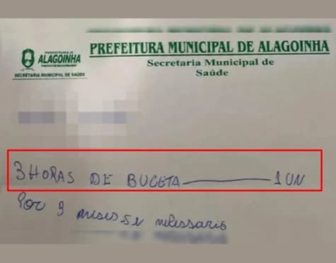 POLÊMICA: Secretaria apura suposta fraude em receita com prescrição de “3h de buceta”