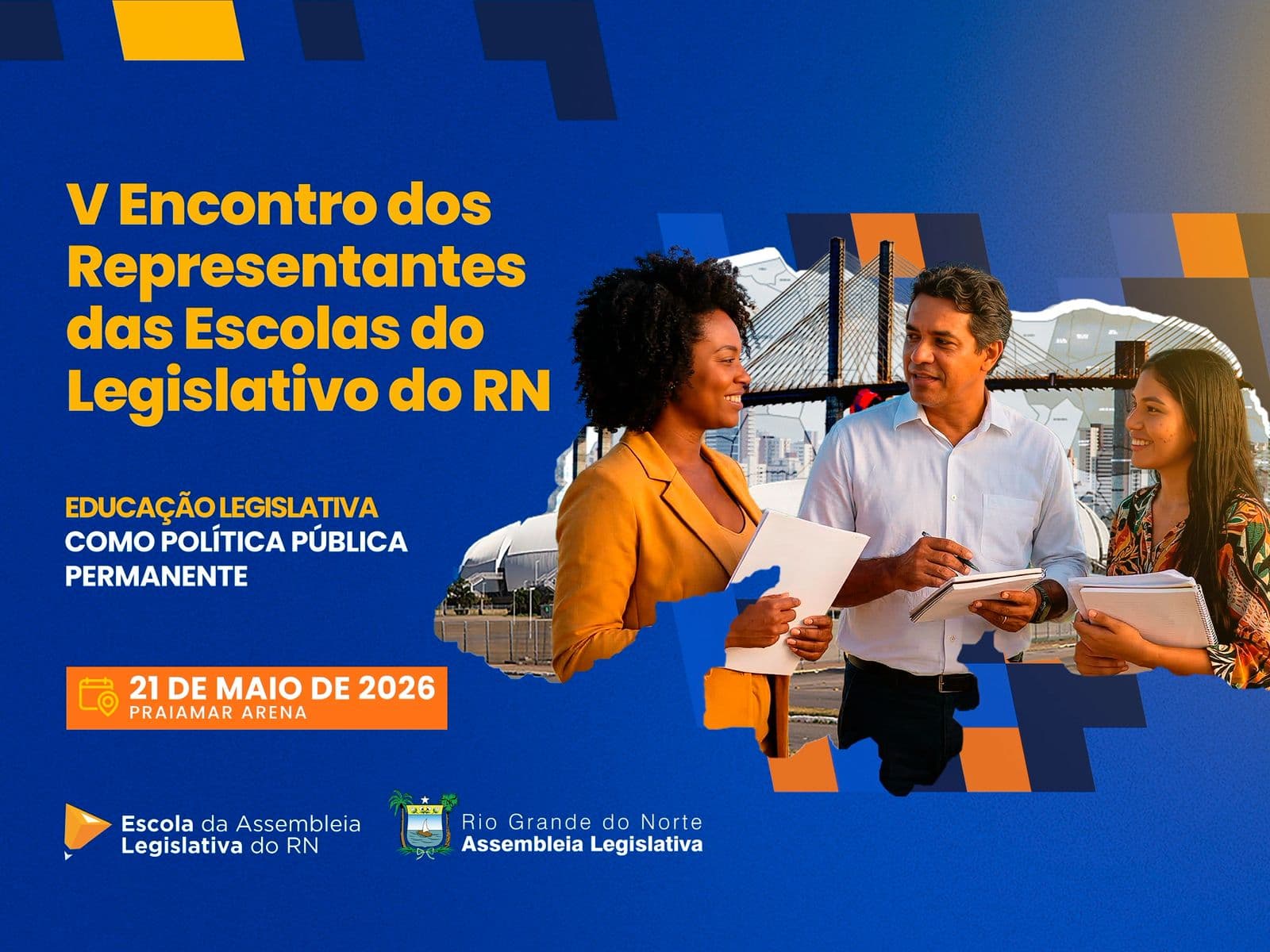 Encontro de Escolas Legislativas do RN reunirá mais de 200 representantes das Câmaras Municipais