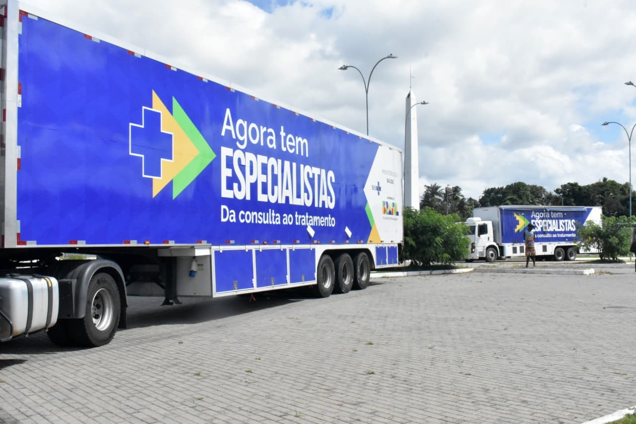 Carreta de Oftalmologia do Ministério da Saúde chega a São Gonçalo para reduzir fila de consultas, exames e cirurgias de catarata na Grande Natal