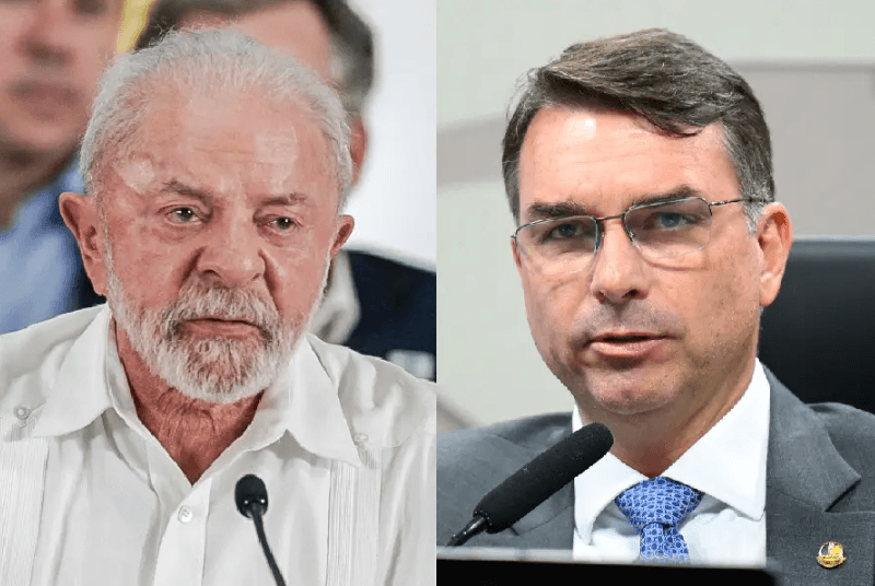 PESQUISA FUTURA/APEX: Flávio Bolsonaro tem 46,9% contra 44,4% de Lula no 2º turno