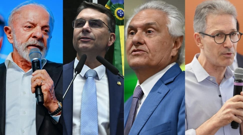 DISPUTA APERTADA: Lula empata com Caiado e Zema no 2º turno e supera Flávio, diz Real Time