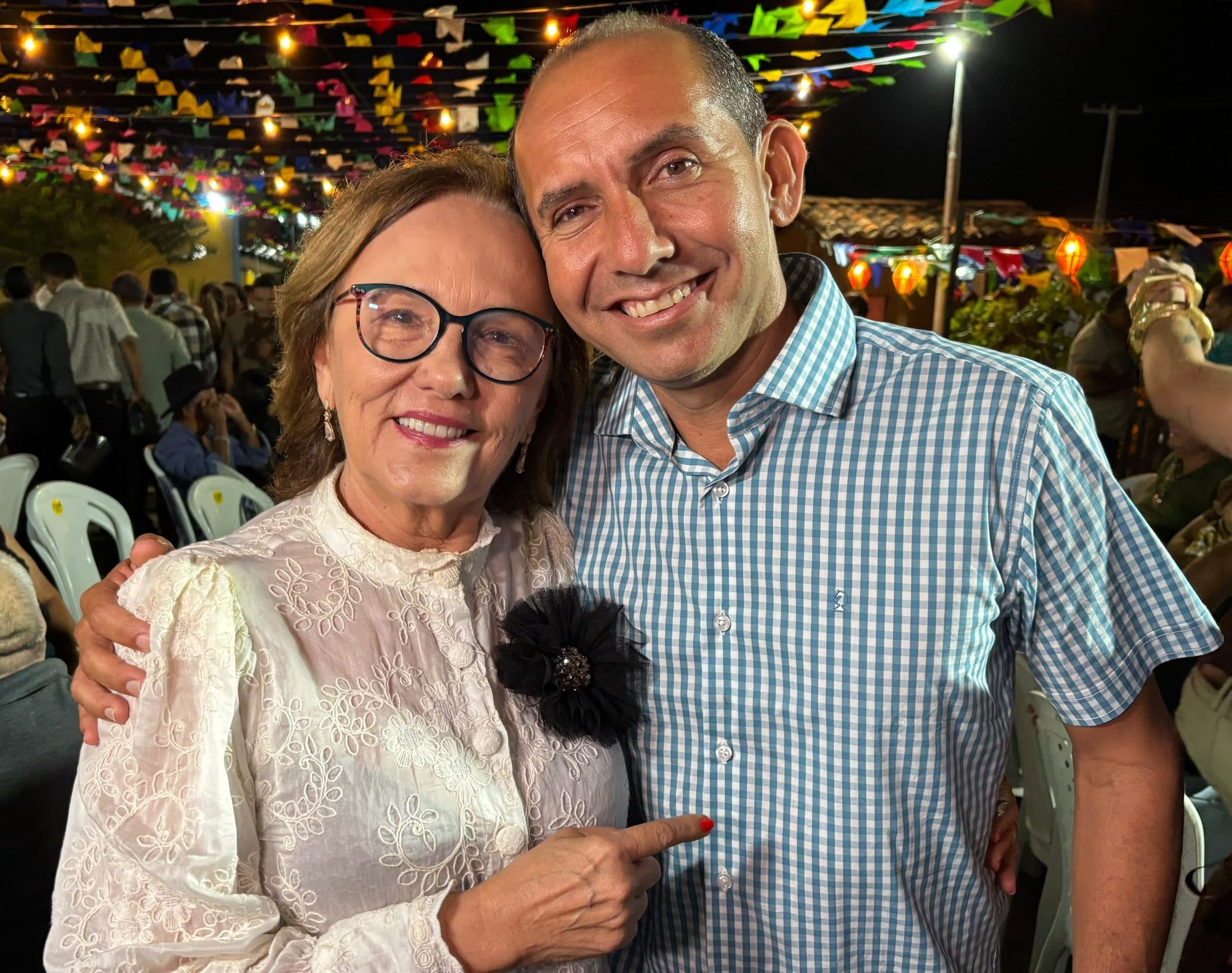 Prefeito Carlinhos confirma parceria com Zenaide durante visita histórica da senadora a Jardim de Angicos