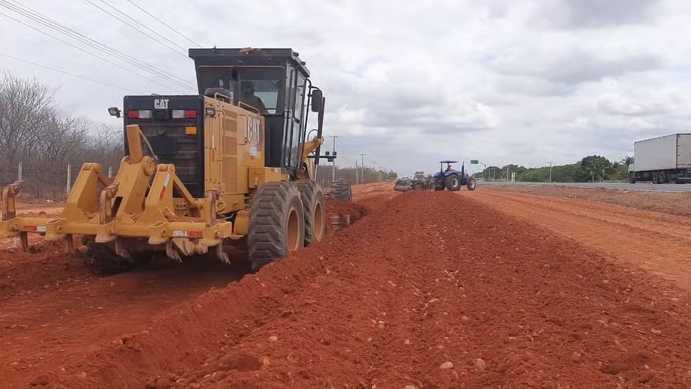 Trecho da BR-304 no RN passa por interdição total para detonação de rochas