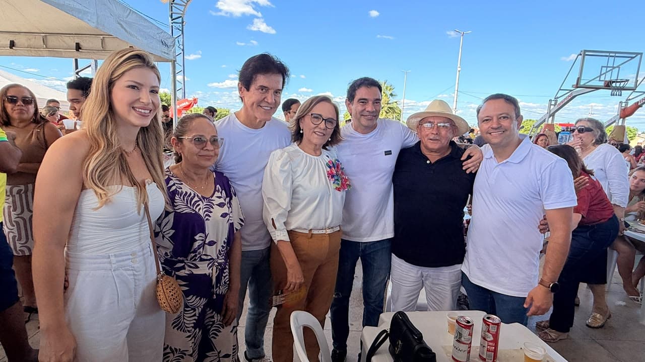 Zenaide participa de tradicional almoço de São João Batista e reforça parceria com Assú