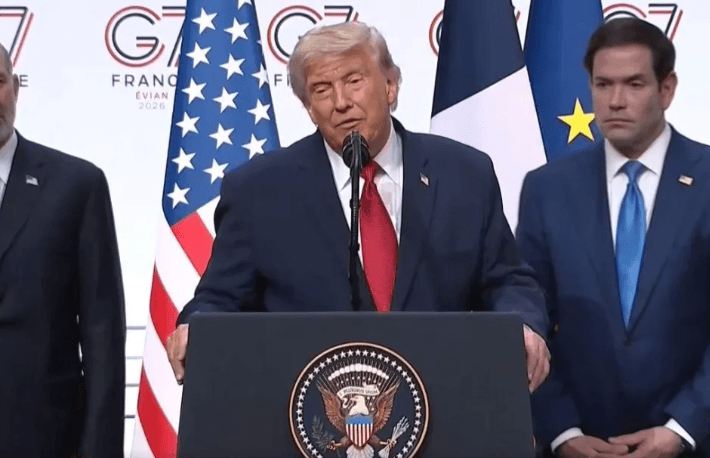 No G7, Trump diz que situação política no Brasil é perigosa