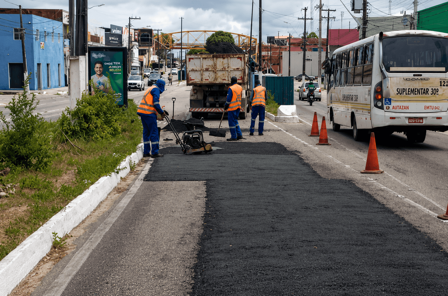 Entre maio e junho, Seinfra recupera 36 vias em diferentes regiões de Natal