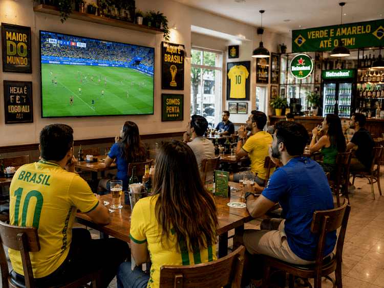 Jogos da Copa deverão impulsionar em até 20% as vendas nos bares e restaurantes, projeta Abrasel/RN