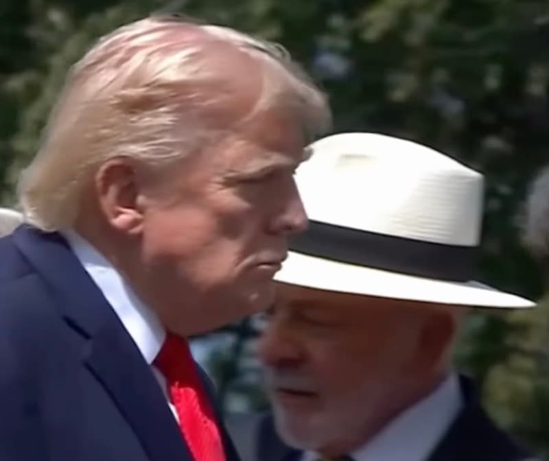 INDIFERENÇA? Trump diz que "não poderia se importar menos" com Lula