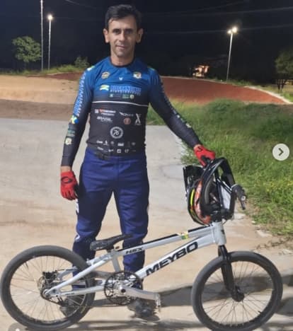 Morre Júnior Banana, um dos maiores nomes do bicicross do RN, após acidente em treino