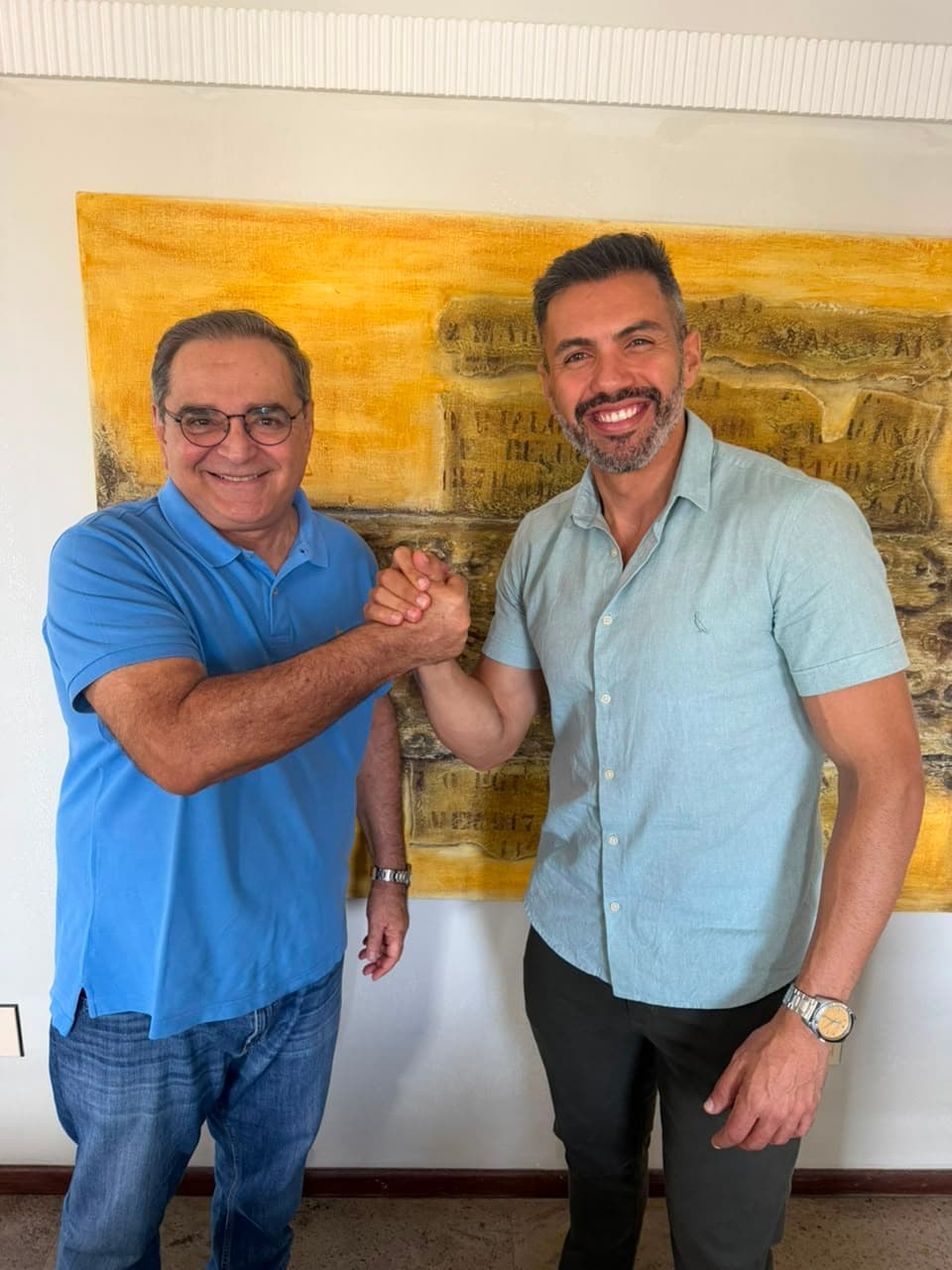 Herbert Senna declara apoio a Álvaro Dias e reforça palanque em Natal