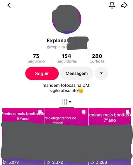 Após denúncia do BLOGDOBG, famílias confirmam novos casos de filhos adolescentes expostos de forma indevida em perfis anônimos no TikTok