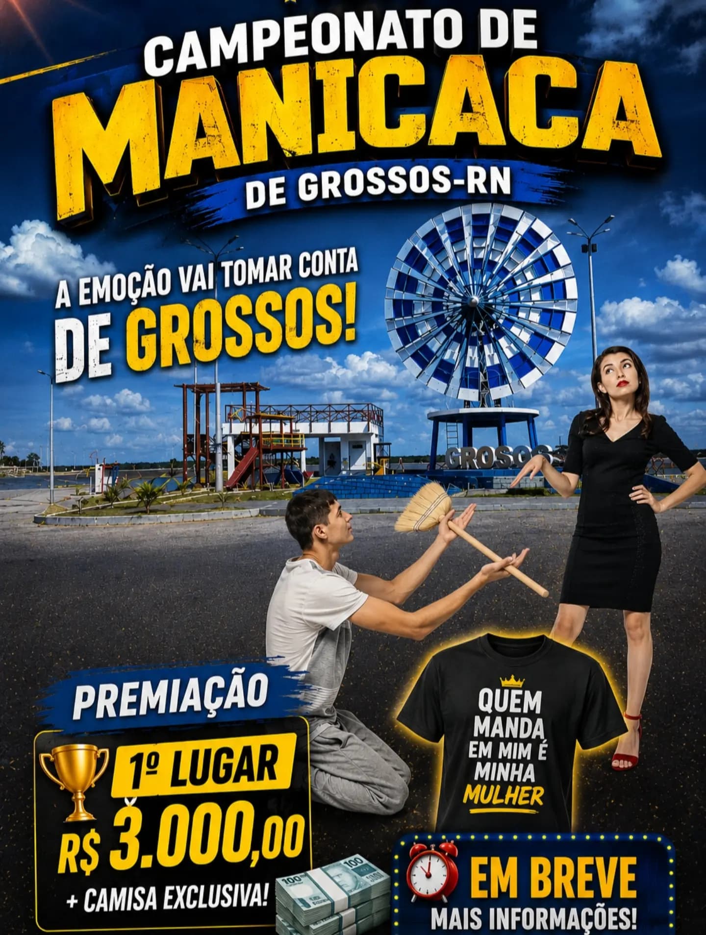 Viralizou: Perfil do Instagram divulga suposto Campeonato de Manicaca em Grossos