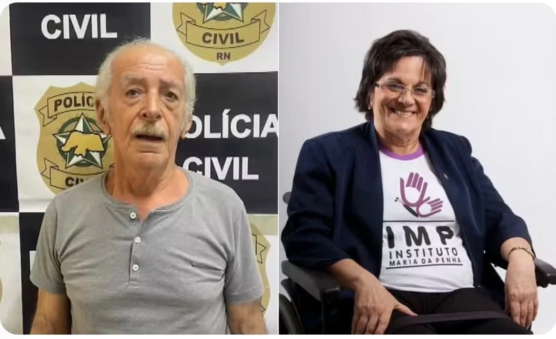 Ex-marido de Maria da Penha passa por audiência de custódia nesta segunda em Natal
