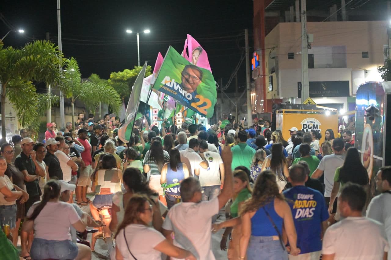Caravana 22: Álvaro percorre 20 cidades do Seridó em quatro dias de mobilização