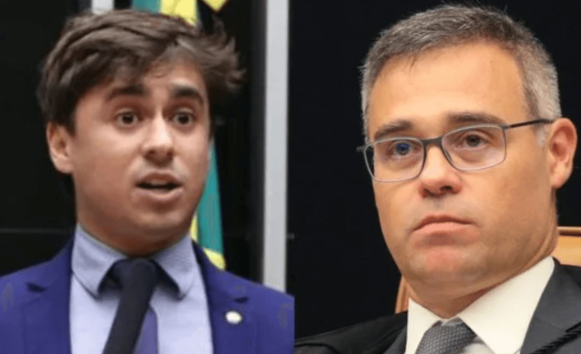 “NÃO SEJA MODERADO COM O MAL”: Nikolas declara apoio a Mendonça antes de sessão no STF