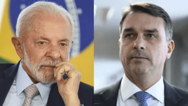 PESQUISA QUAEST: Flávio empata tecnicamente com Lula no 1º turno e aparece numericamente à frente do petista no 2º