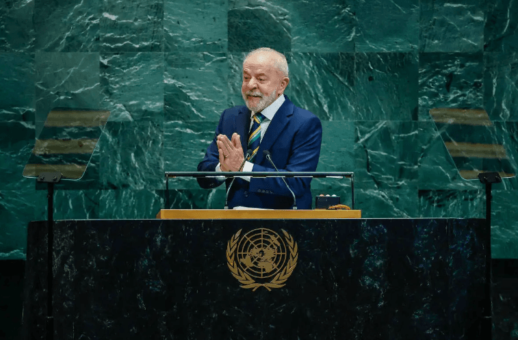 OPORTUNISMO: Lula leva eleição brasileira para discurso na ONU e fala em “democracia ou negacionismo”