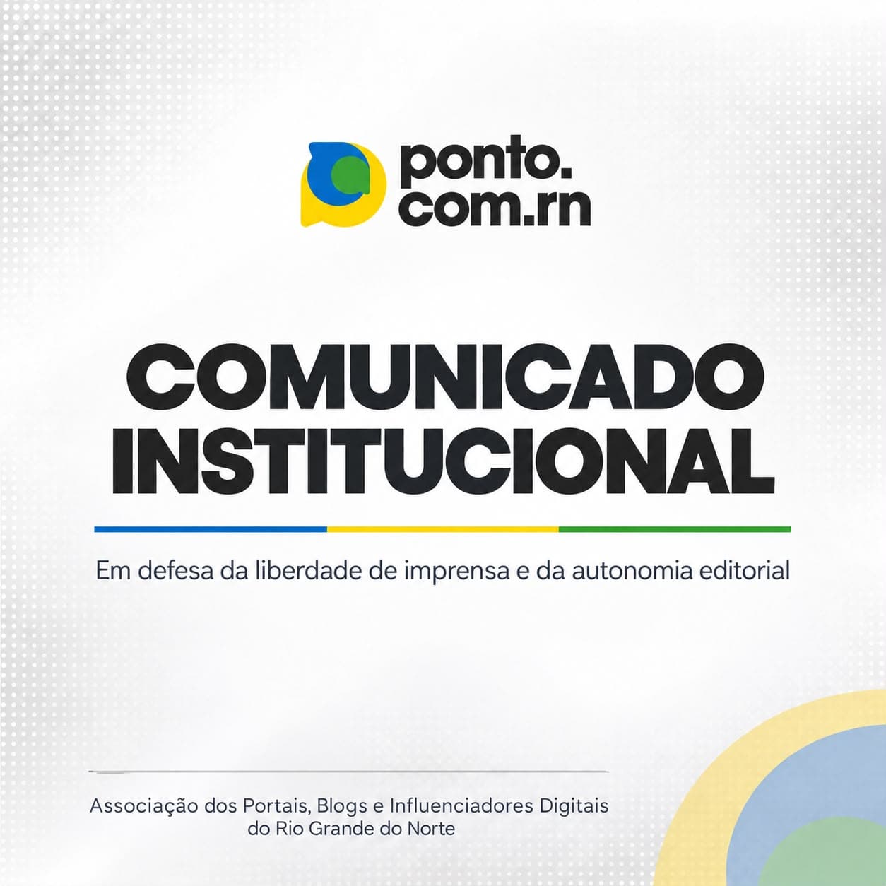 PontoCom.RN defende liberdade de imprensa e autonomia editorial durante período eleitoral