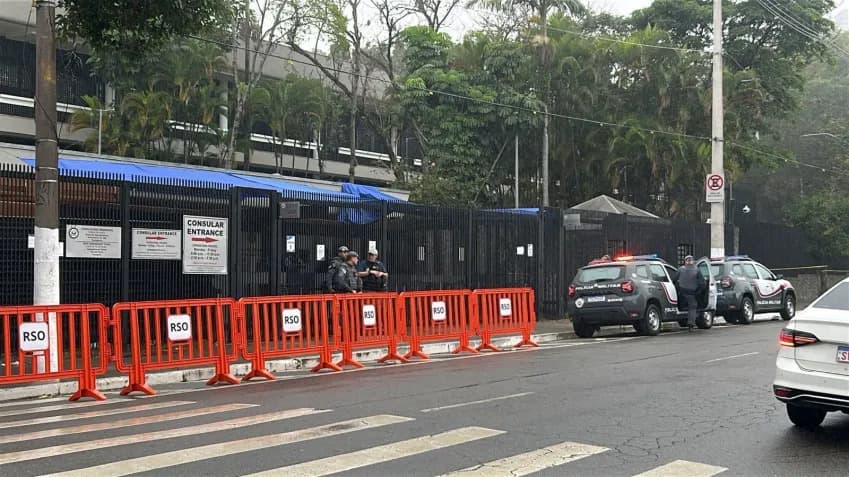 SEGURANÇA: EUA suspendem atendimentos em embaixada e consulados no Brasil; emissão de vistos é afetada