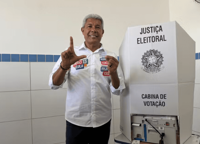 ELEIÇÕES 2026: Jerônimo Rodrigues (PT) é reeleito governador da Bahia no 1º turno