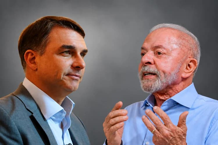 BTG/NEXUS: Flávio Bolsonaro tem 52% contra 48% de Lula nos votos válidos no 2° turno