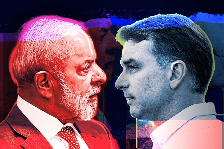 PESQUISA GERP: Flávio Bolsonaro lidera com 53% dos votos válidos contra 47% de Lula no segundo turno