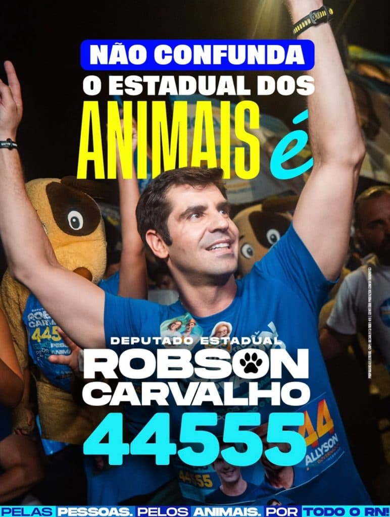 Candidatura de Robson Carvalho apresenta crescimento extraordinário nos últimos 15 dias e sinaliza vitória histórica no RN